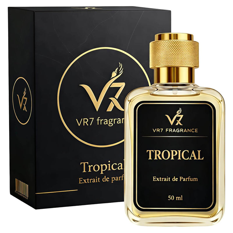 Tropical | Woody Spicy Leather Rose | Extrait de Parfum | VR7 Fragrance