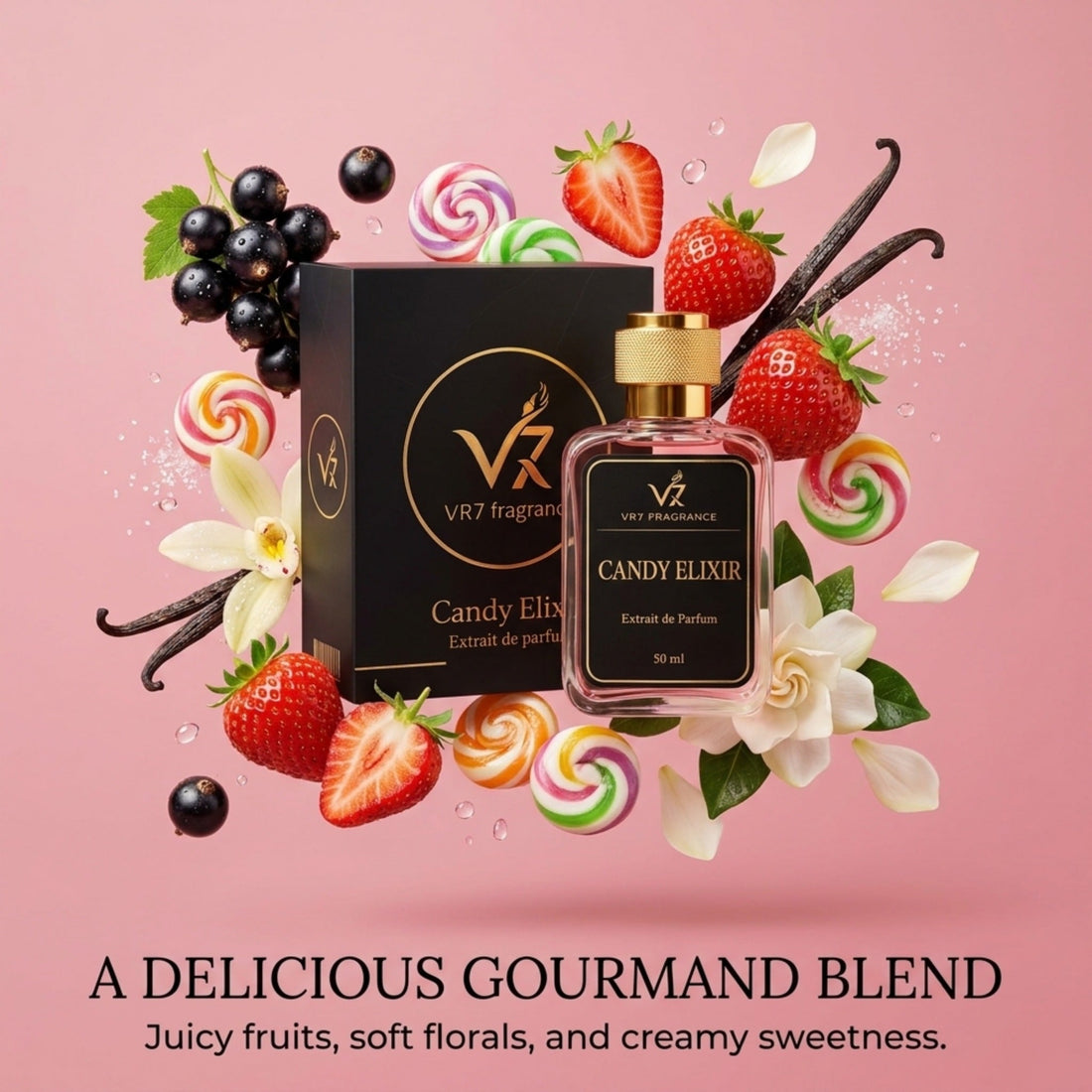 Candy Elixir by VR7 Fragrance — A Sweet, Fruity Dream in a Bottle - VR7 Fragrance™ -