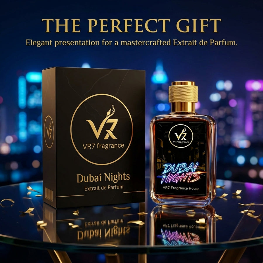Dubai Nights | Oud Amber Tonka | Extrait de Parfum | VR7 Fragrance - VR7 Fragrance™ -