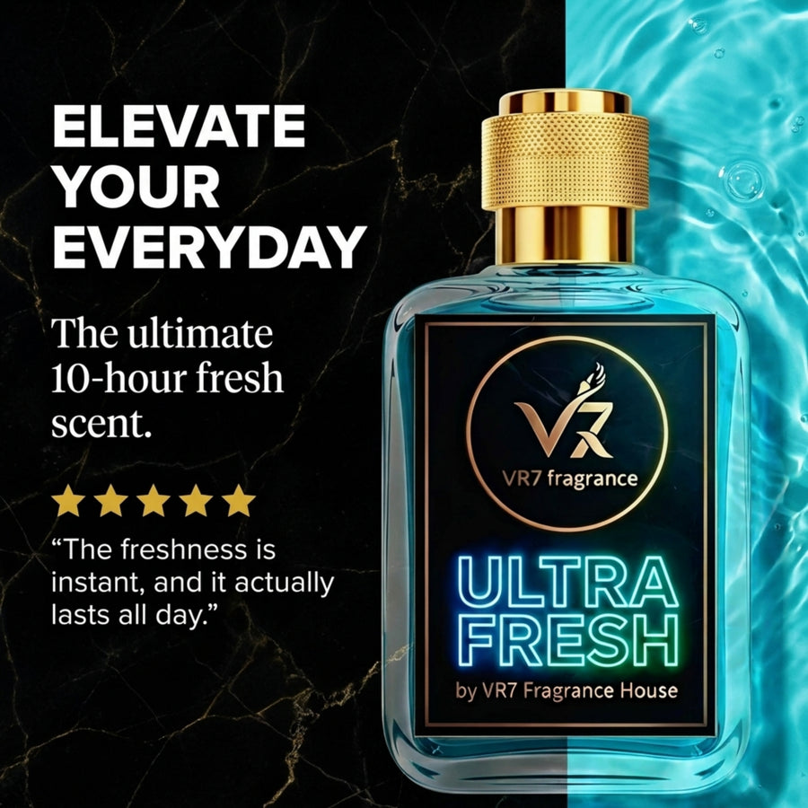 Ultra Fresh | Aquatic Lavender Musky | Extrait de Parfum | VR7 Fragrance - VR7 Fragrance™ -