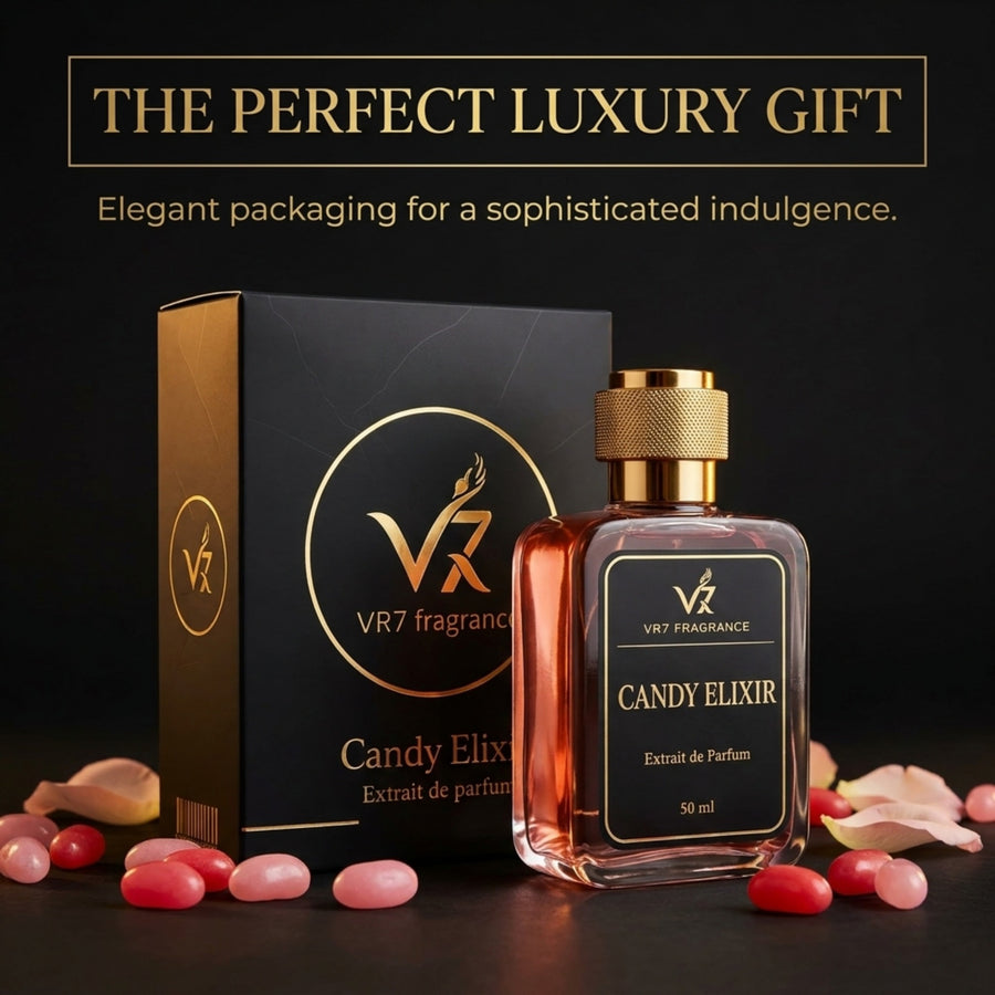 Candy Elixir | Vanilla Floral Musky | Extrait de Parfum for Women & Men | VR7 Fragrance - VR7 Fragrance™ -
