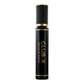 Black and gold perfume bottle labeled 'CLUB-X' on a white background

