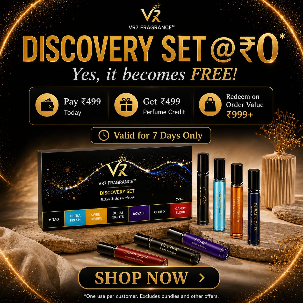 VR7 Fragrance Discovery Set @ 0*