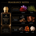 Midnight Smoke | Woody Spicy Oud Leather | Extrait de Parfum | VR7 Fragrance - VR7 Fragrance™ -