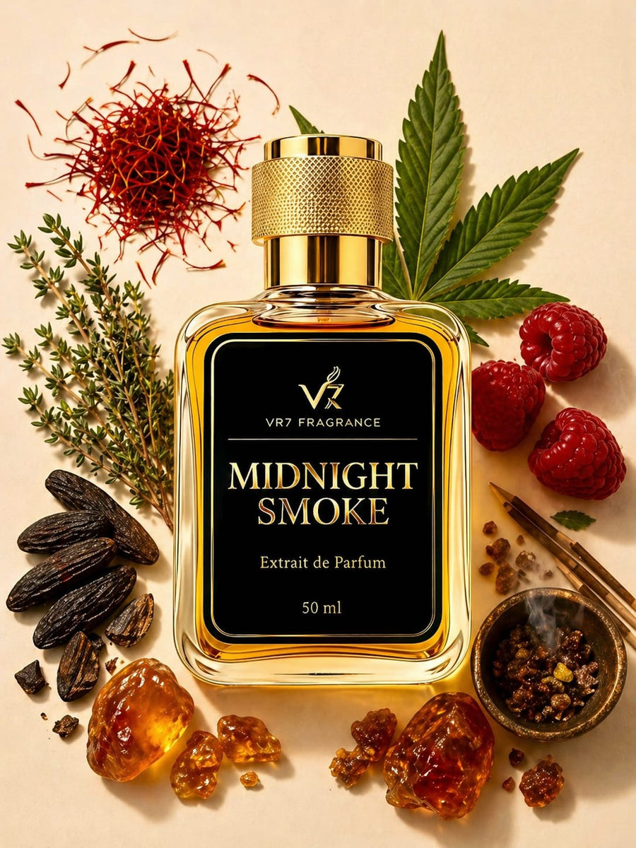 Midnight Smoke | Woody Spicy Oud Leather | Extrait de Parfum | VR7 Fragrance - VR7 Fragrance™ -