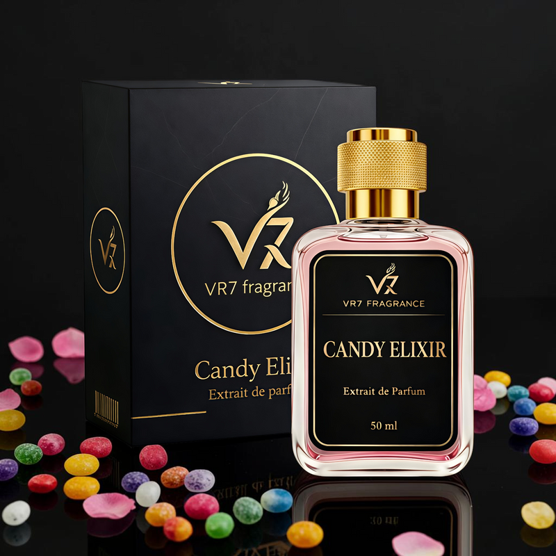 Candy Elixir | Vanilla Floral Musky | Extrait de Parfum for Women & Men | VR7 Fragrance