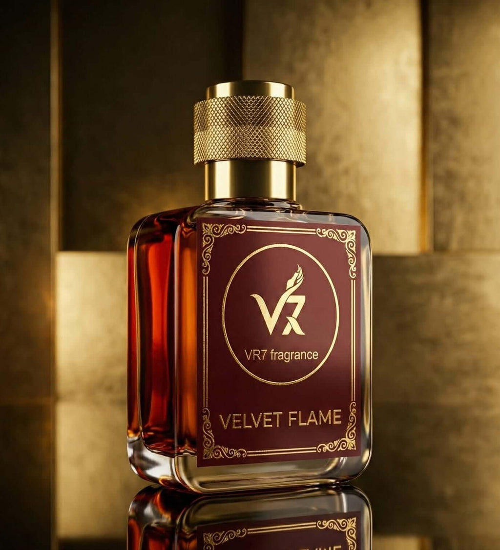 VELVET FLAME perfume bottle BY VR7 Fragrance