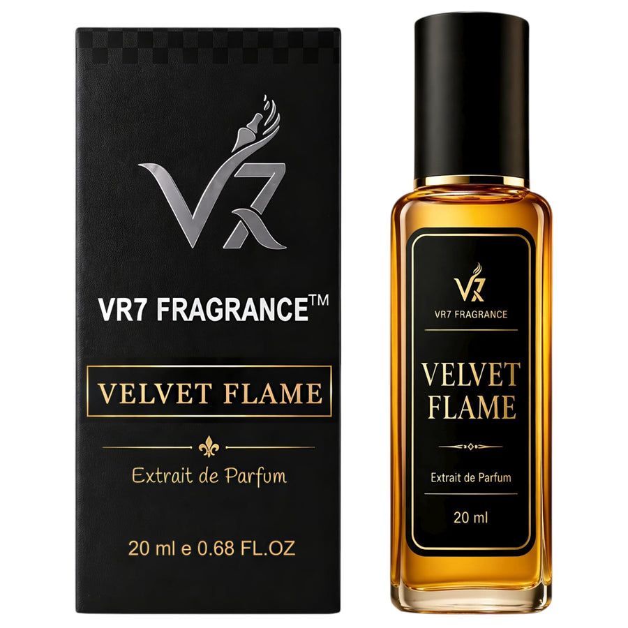 Velvet Flame | Woody Honey Amber | Extrait de Parfum | VR7 Fragrance - VR7 Fragrance™ -