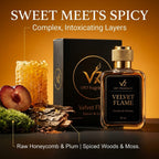 Velvet Flame | Woody Honey Amber | Extrait de Parfum | VR7 Fragrance - VR7 Fragrance™ -
