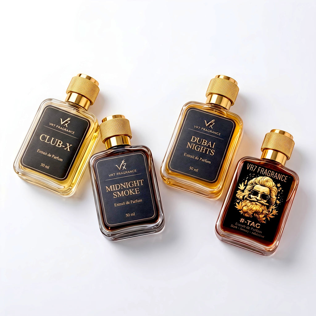 VR7 Alpha Male Collection | 4 x 50ml Extrait de Parfum Gift Set for Men - VR7 Fragrance™ -