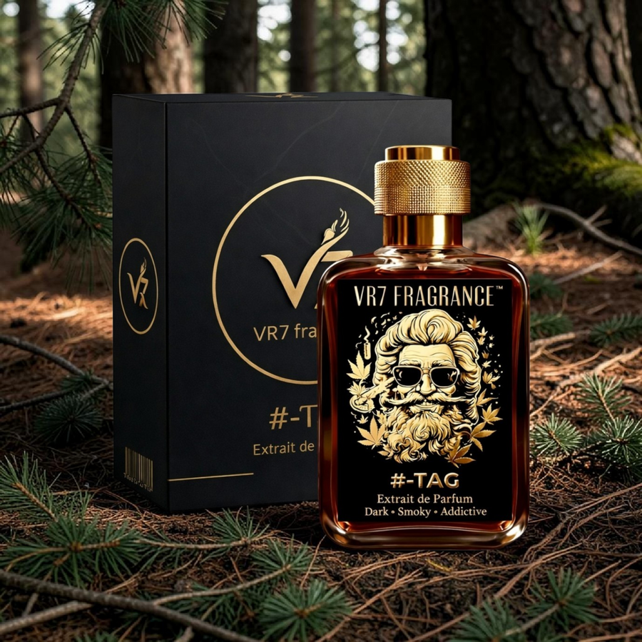 #-Tag | Earthy Smoky Tobacco Incense | Extrait de Parfum | VR7 Fragrance - VR7 Fragrance™ -