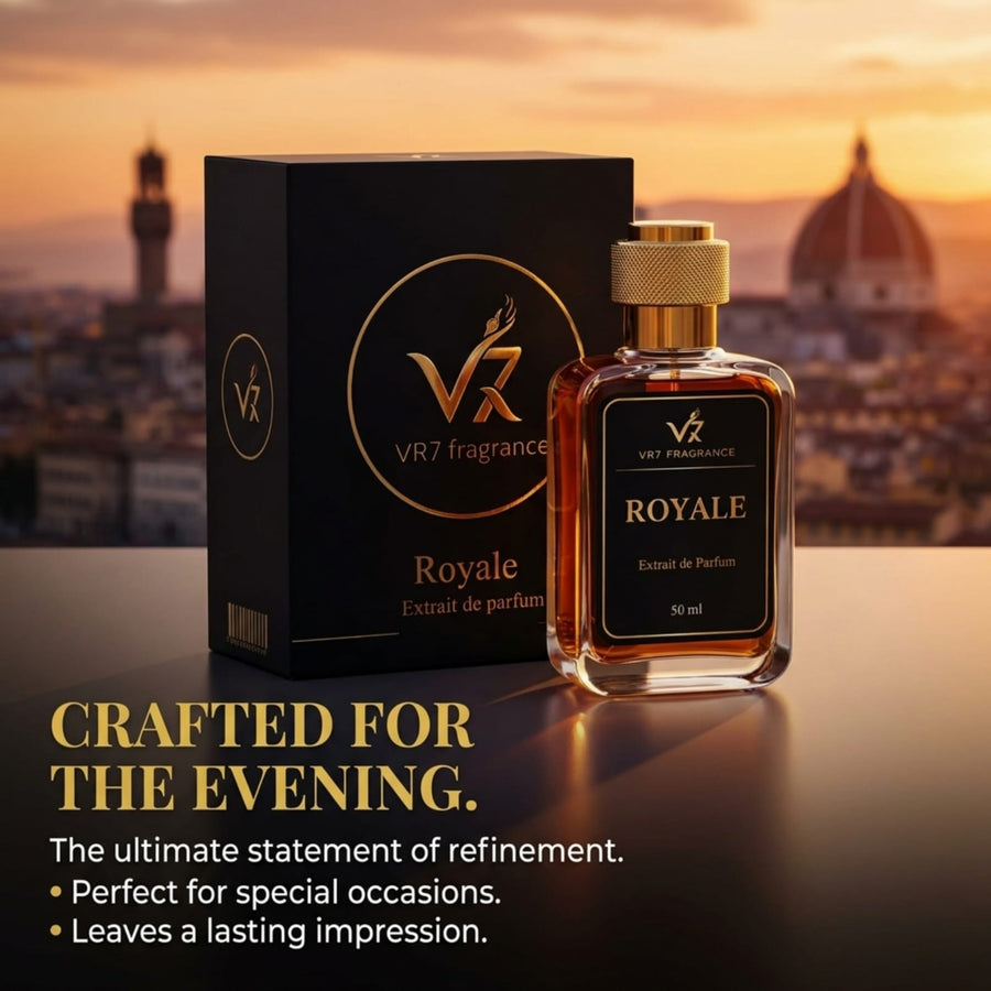Royale | Oud Rose Sandalwood | Extrait de Parfum | VR7 Fragrance - VR7 Fragrance™ -